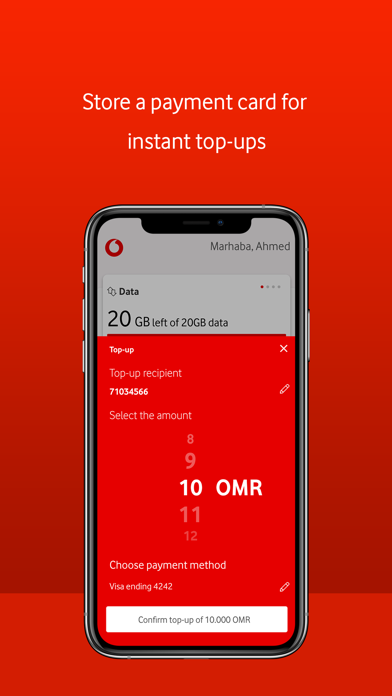 My Vodafone Oman screenshot 1