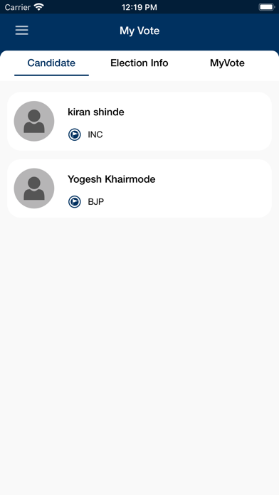 My Vote screenshot 4