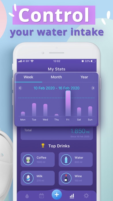 My Water - Daily Water Tracker screenshot 2