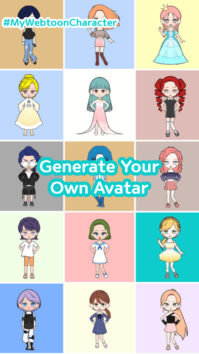 My Webtoon Character - K-pop screenshot 6