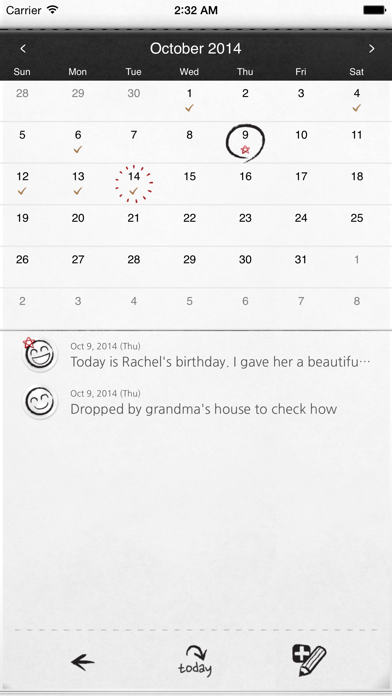 My Wonderful Days Journal screenshot 3