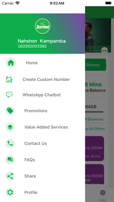 My Zamtel screenshot 9
