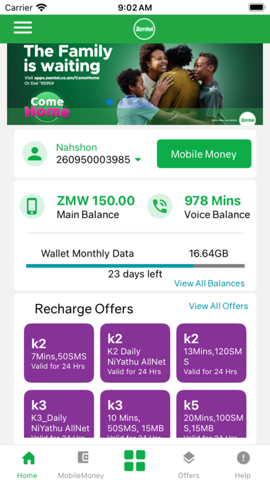 My Zamtel screenshot 5