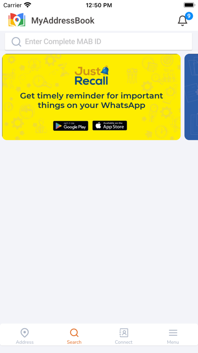 MyAddressBook IN screenshot 1