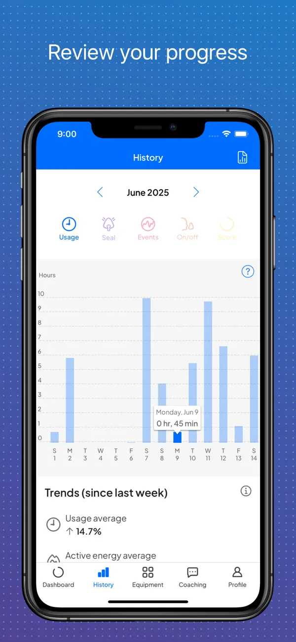 myAir™ by Resmed screenshot 1