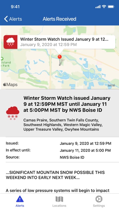 myAlerts screenshot 4