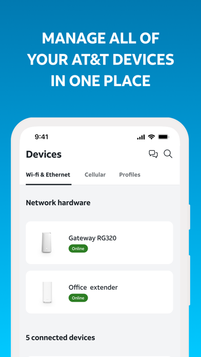 myAT&T screenshot 1