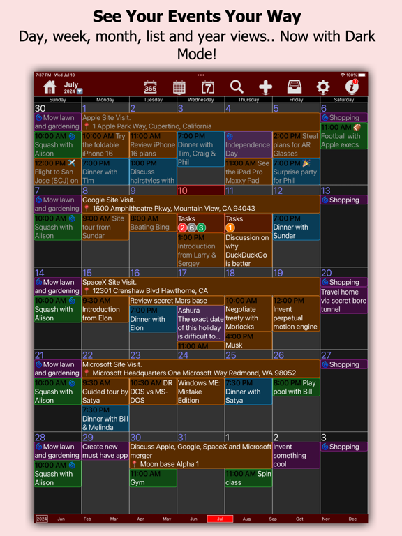 myCal PRO Planner screenshot 10