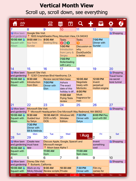 myCal PRO Planner screenshot 6