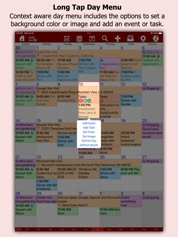 myCal PRO Planner screenshot 8