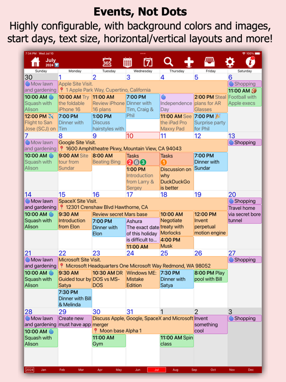 myCal PRO Planner screenshot 9