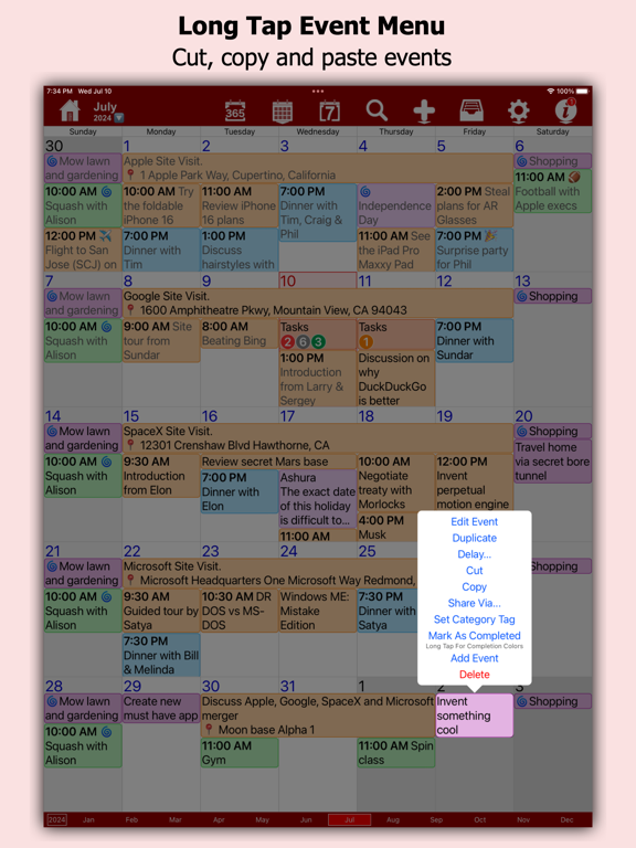 myCal PRO Planner screenshot 7