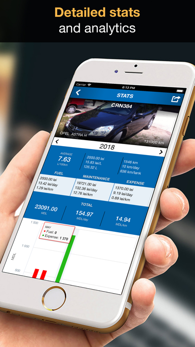 myCarLog PRO: Car management screenshot 1