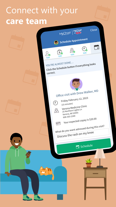 MyChart screenshot 4