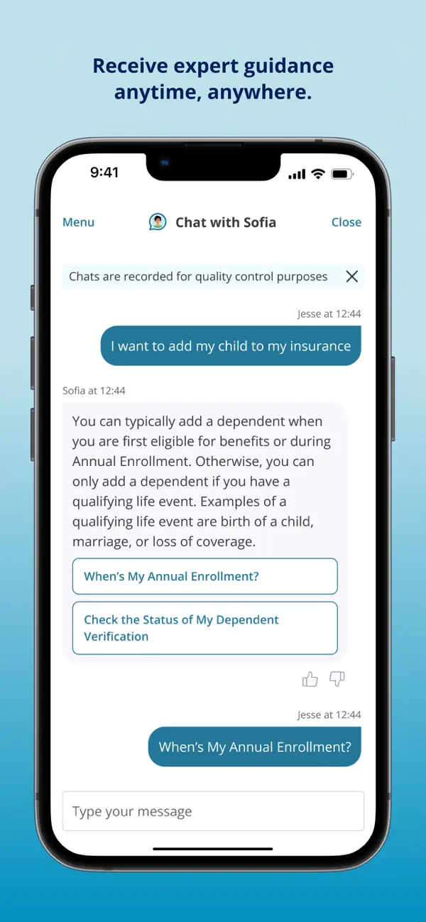 MyChoice Benefits screenshot 2