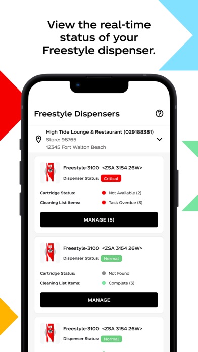 myCoke Fountain & Freestyle screenshot 1