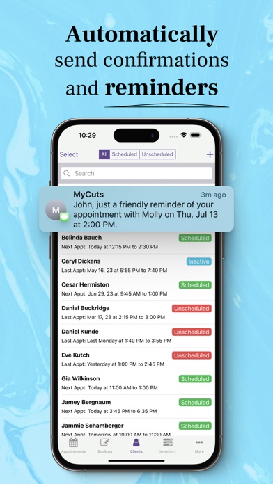 MyCuts Appointment Scheduling screenshot 3
