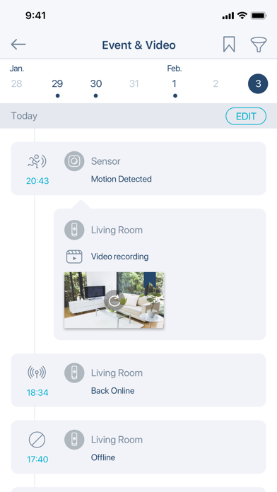 mydlink screenshot 1