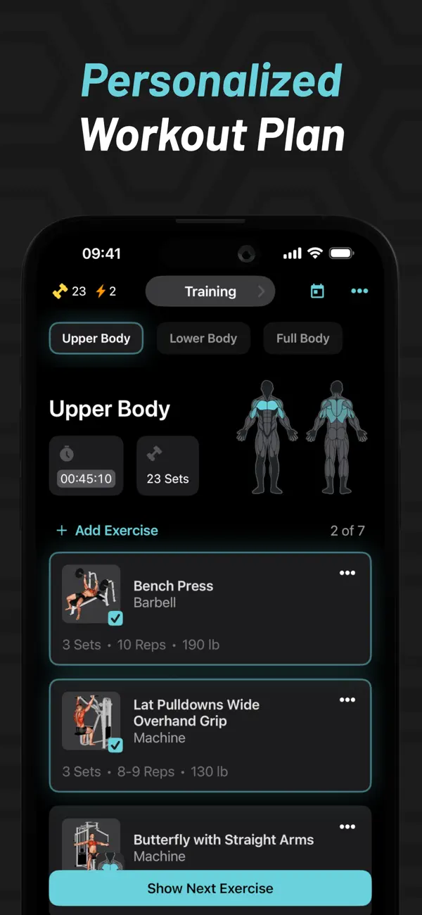 MyFitCoach - Workout Planner screenshot 5