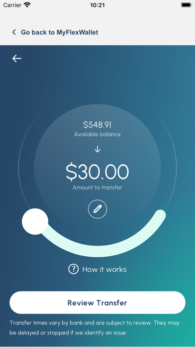 myFlexWallet screenshot 2