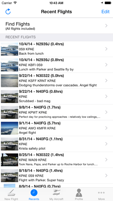 MyFlightbook screenshot 4