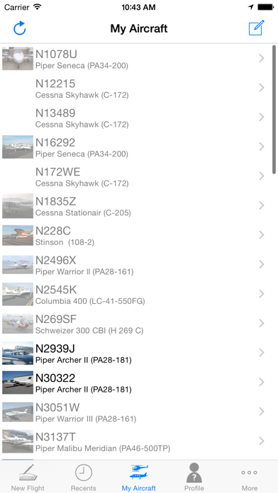 MyFlightbook screenshot 3