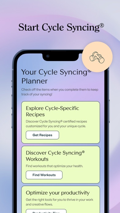 MyFlo® Period Tracker Calendar screenshot 1