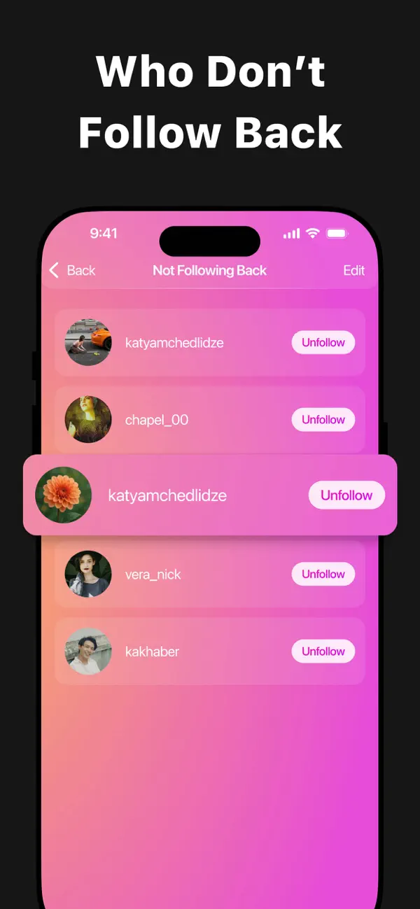 MyFollowers - Official App screenshot 1