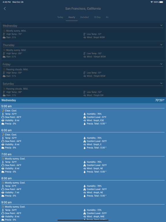 MyForecast screenshot 5
