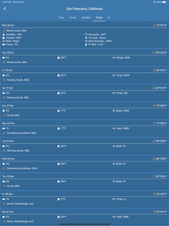 MyForecast screenshot 6