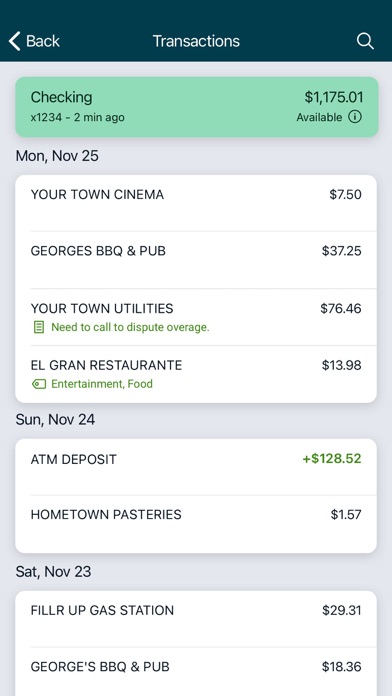 MyFPCU screenshot 1