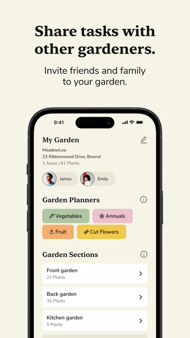 MyGardener Gardening Assistant screenshot 1