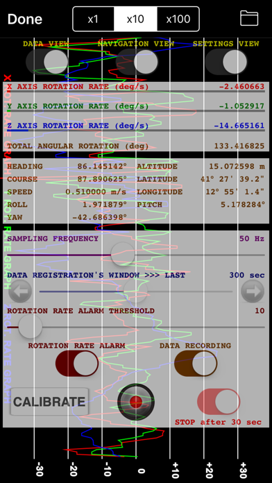 myGyroscope screenshot 4