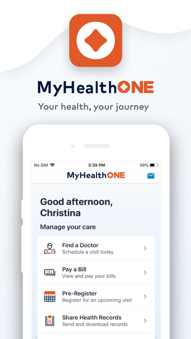 MyHealthONE screenshot 4