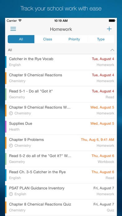 myHomework Student Planner screenshot 5