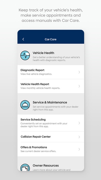 MyHyundai with Bluelink screenshot 2