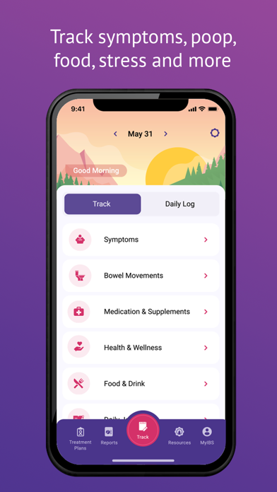 MyIBS - Symptom & Health Diary screenshot 1