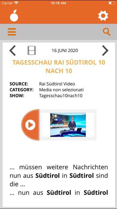 myInfojuice screenshot 1