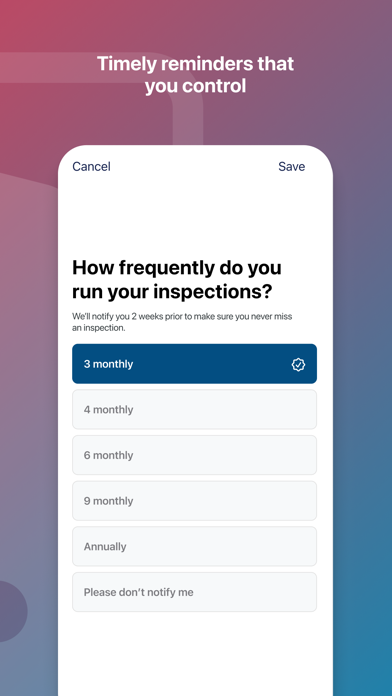 myInspections screenshot 1