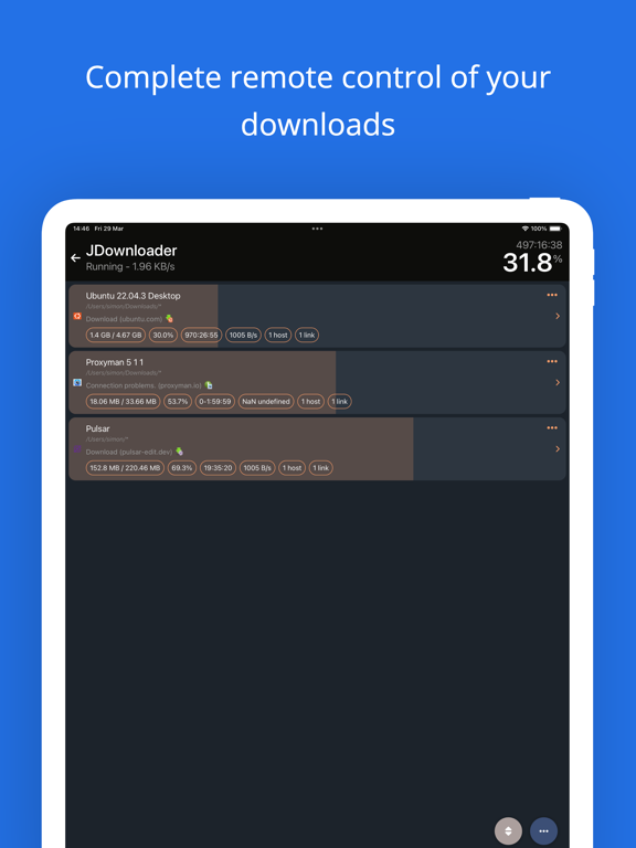 MyJDownloader Remote screenshot 8