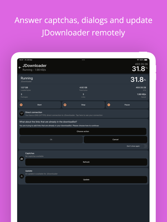 MyJDownloader Remote screenshot 7