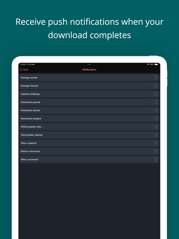 MyJDownloader Remote screenshot 4