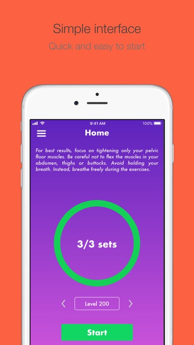 MyKegelPal screenshot 1
