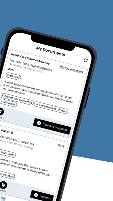 MyKeyDocs Legal Document Maker screenshot 5