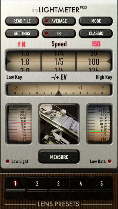 myLightMeter PRO screenshot 4