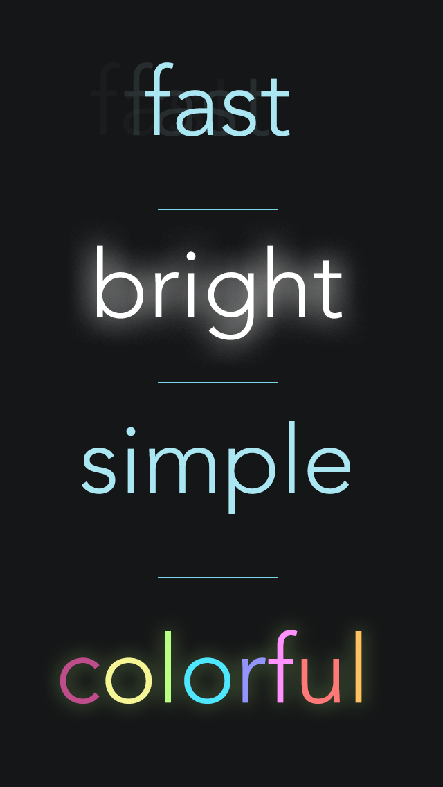 myLite LED Flashlight & Strobe Light for iPhone and iPod - Free screenshot 5