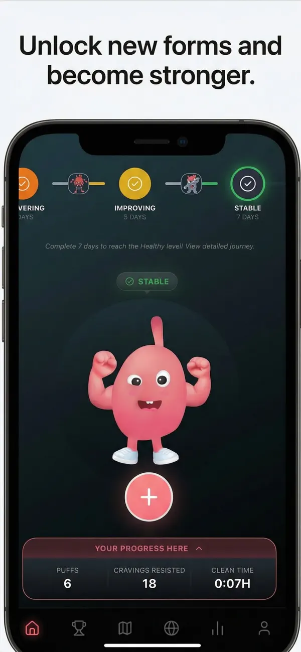 MyLung - Quit Vaping & Smoking screenshot 1