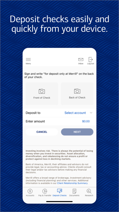 MyMerrill screenshot 1
