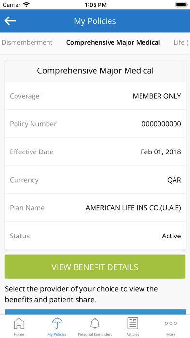 myMetLife Gulf Middle East screenshot 3