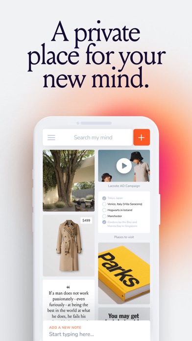 mymind – Extend your mind screenshot 1